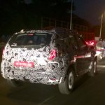 2016 Renault Duster rear three quarter spotted testing