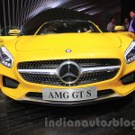 Mercedes AMG GT S front at the Gaikindo Indonesia International Auto Show 2015