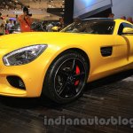 Mercedes AMG GT S front three quarter left at the Gaikindo Indonesia International Auto Show 2015