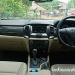 2015 Ford Endeavour dashboard full view (Review)