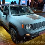 2015 Jeep Renegade Trailhawk front three quarter at the IAA 2015