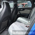 2016 Audi S4 rear seats at the IAA 2015