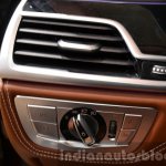 2016 BMW 7 Series Individual headlamp controls at the IAA 2015