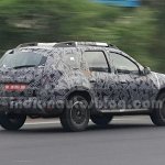 2016 Renault Duster (facelift) rear three quarter snapped by IAB reader