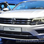 2016 Volkswagen Tiguan front grille at IAA 2015