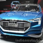 Audi e-tron quattro concept front three quarter at the IAA 2015