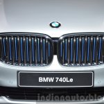BMW 740Le plug-in hybrid grille at IAA 2015