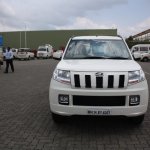 Mahindra TUV300 front first drive review