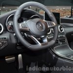 Mercedes C Class Coupe interior at the IAA 2015