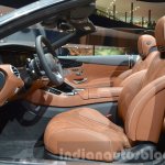 Mercedes S 500 Cabriolet front cabin at the IAA 2015