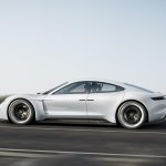 Porsche Mission E side unveiled at the VAG Night