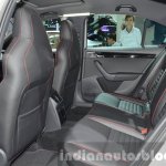 Skoda Octavia RS 230 rear seats legroom at IAA 2015