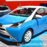 Toyota Aygo x-clusiv special edition front three quarter at the IAA 2015