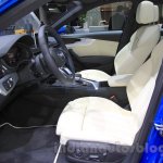 2016 Audi A4 front seat at the 2015 Tokyo Motor Show