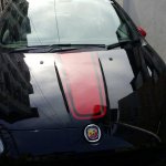 Fiat Abarth Punto front in Black spied