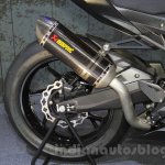 Honda Lightweight Supersports Concept exhaust at the 2015 Tokyo Motor Show
