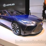 Lexus LF-FC concept front quarters at the 2015 Tokyo Motor Show