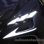 Lexus LF-FC concept headlights at the 2015 Tokyo Motor Show