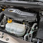 Pre-production Tata Hexa crossover engine bay In Images