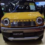 Suzuki Hustler facelift front at the 2015 Tokyo Motor Show