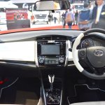 Toyota Corolla Cross Fielder dashboard at the 2015 Tokyo Motor Show