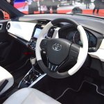Toyota Corolla Cross Fielder interior at the 2015 Tokyo Motor Show