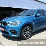 2015 BMW X6 M front quarter first drive review