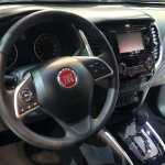 2016 Fiat Fullback Double Cab interior at the 2015 Dubai Motor Show