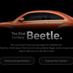 India-spec VW Beetle side teased