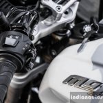 Mahindra Mojo white left buttons review