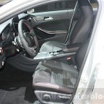 Mercedes A Class facelift front seats at DIMS 2015