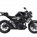 Yamaha MT-03 black side unveiled at EICMA 2015