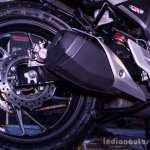 Honda CB Hornet 160R rear alloy wheel launch