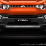 Mahindra KUV100 front bumper official