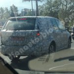 Production-spec Tata Hexa rear quarter spotted in Pune
