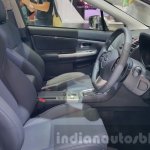 Subaru Levorg front seats at 2015 Thailand Motor Expo