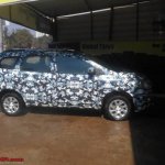 Chevrolet Spin side snapped ahead of Auto Expo showcase