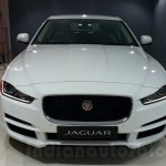 Jaguar XE front at the Auto Expo 2016