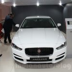 Jaguar XE front top at the Auto Expo 2016