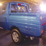 Mahindra Imperio rear quarter blue double cab