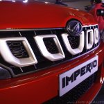 Mahindra Imperio toothed grille red single cab