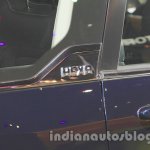 Tata Hexa badge at Auto Expo 2016
