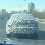 2016 Audi A5 rear spy shot