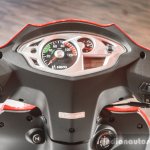 2016 Hero Duet speedometer at Auto Expo 2016