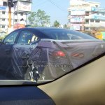 2016 Hyundai Elantra rear three quarter snapped testing in India for first time - Spied