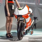 2016 Mahindra Moto3 MGP30 race bike front at Auto Expo 2016