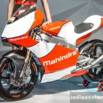 2016 Mahindra Moto3 MGP30 race bike front quarter at Auto Expo 2016