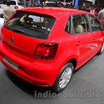 2016 VW Polo rear quarter at the Auto Expo 2016