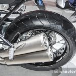 BMW R nineT twin exhaust at Auto Expo 2016