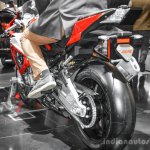 BMW S1000RR rear tyre at Auto Expo 2016